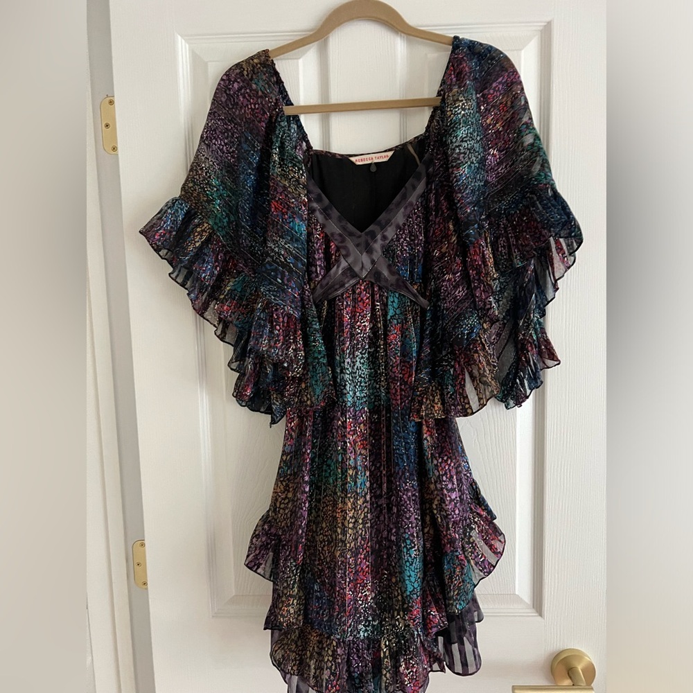 Rebecca Taylor Butterfly Dress Size 4